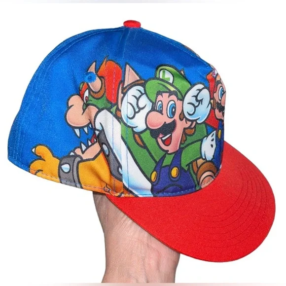 ⭐️H&M SUPER MARIO BROS BASEBALL CAP! KIDS NINTENDO -PERFECT CONDITION! - Picture 4 of 15